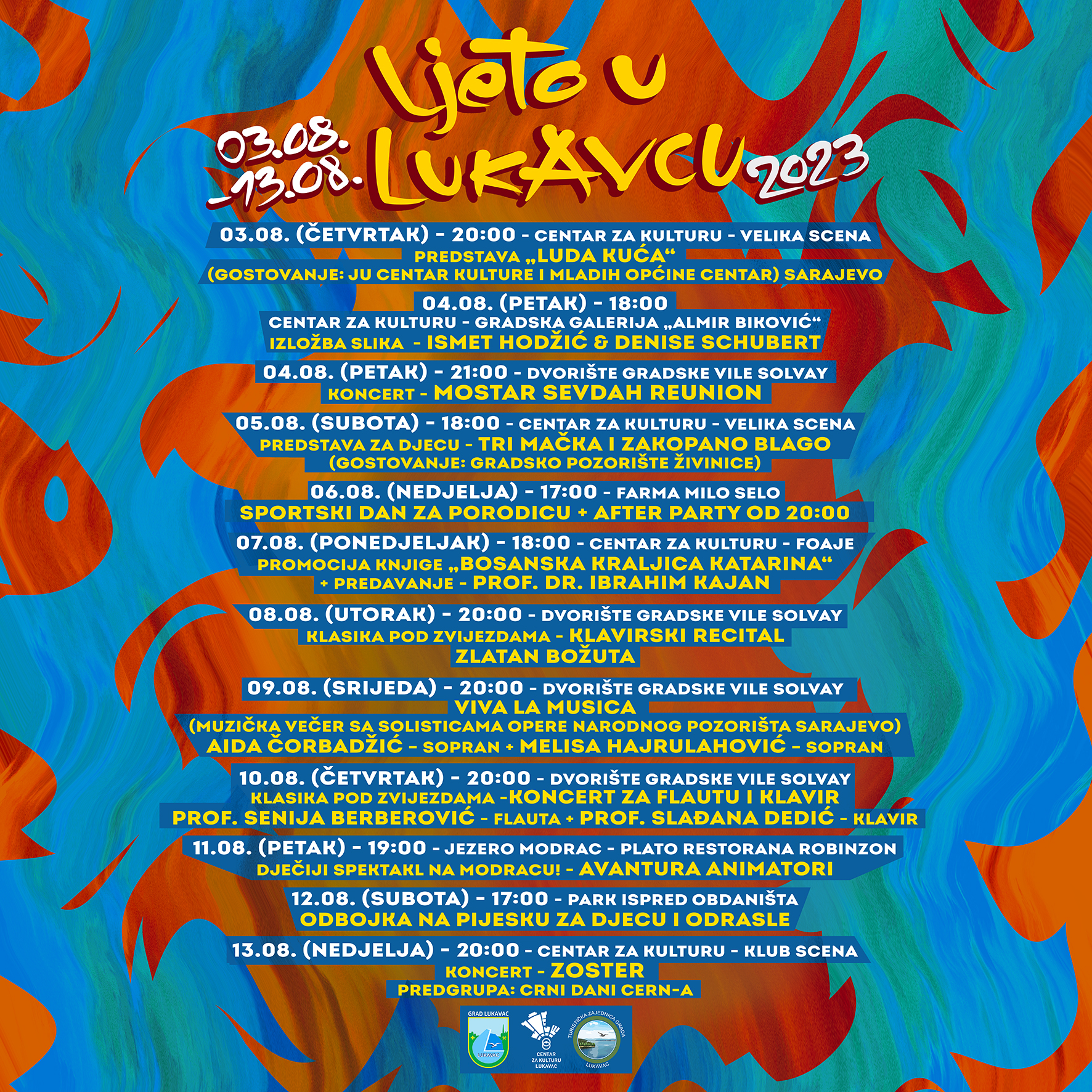 Festival  Ljeto u Lukavcu 2023